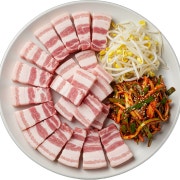 냉동삼겹살 메뉴 사진(네이버)