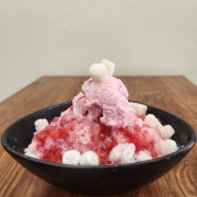 딸기빙수 메뉴 사진(네이버)