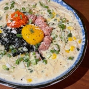 명란크림우동 메뉴 사진(네이버)