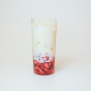 딸기라떼 (ICE) 메뉴 사진(네이버)