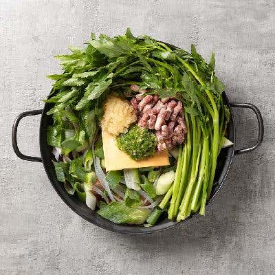 미나리부대찌개 메뉴 사진(네이버)