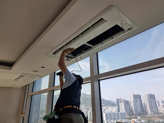 부산 연제구 에어컨청소 업체 추천 top5 정스클린