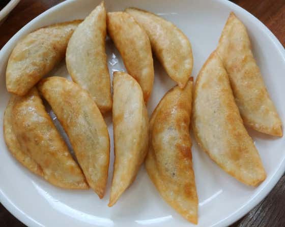 군만두 메뉴 사진(네이버)