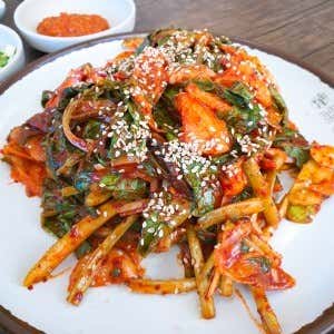 간재미무침 메뉴 사진(네이버)