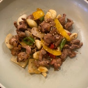 닭똥집버터소금구이 메뉴 사진(네이버)