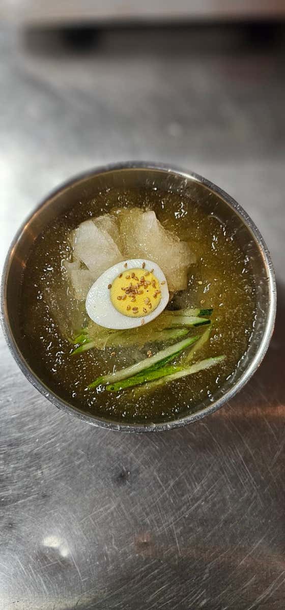비빔, 물냉면 메뉴 사진(네이버)