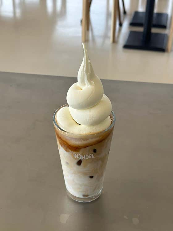 아이스크림라떼 (Only Ice) 메뉴 사진(네이버)