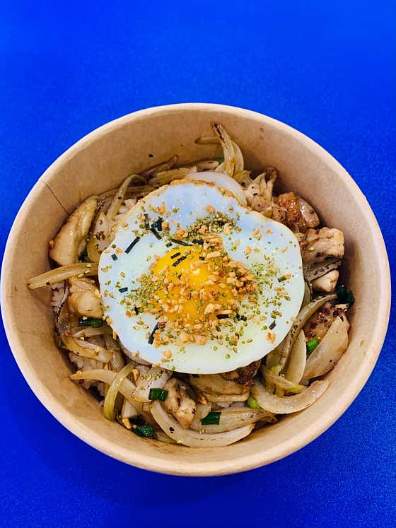 데리야끼 치킨덮밥 메뉴 사진(네이버)