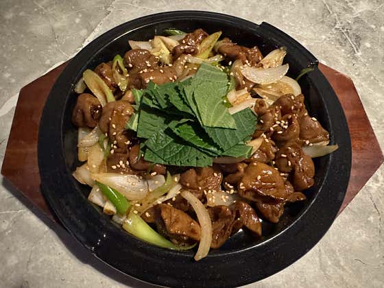 데리야끼 곱창 메뉴 사진(네이버)