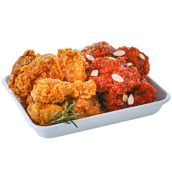 반반치킨 메뉴 사진(네이버)