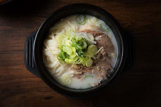 한우설렁탕 메뉴 사진(네이버)
