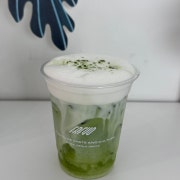 마차 라떼 메뉴 사진(네이버)