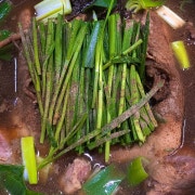 능이오리백숙 메뉴 사진(네이버)