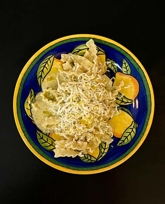 Pasta limone 메뉴 사진(네이버)