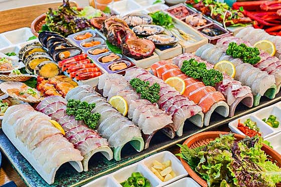 20여종해물한상