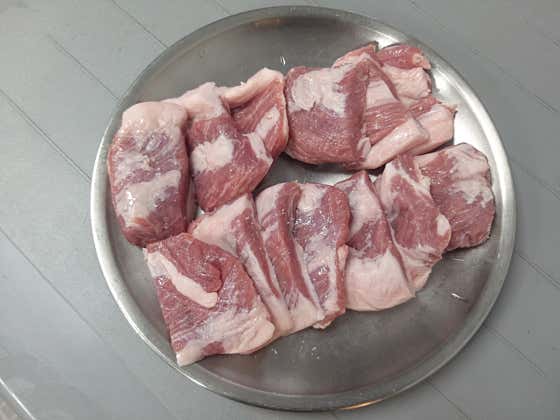 가브리살 (국내산) 500g 메뉴 사진(네이버)