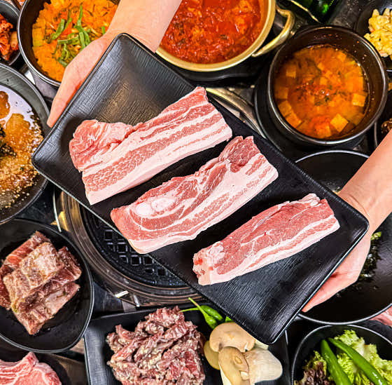 삼겹살 메뉴 사진(네이버)