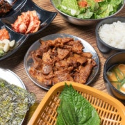 고추장불고기 1인 정식 메뉴 사진(네이버)