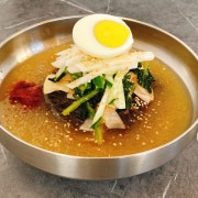 물냉면 메뉴 사진(네이버)