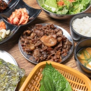 연탄불고기정식 1인 정식 메뉴 사진(네이버)