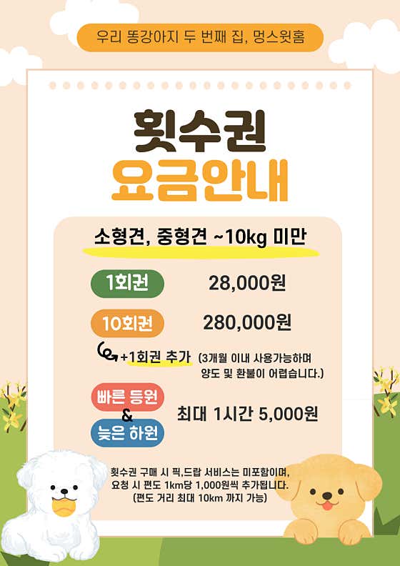 애견유치원&강아지놀이방 멍스윗홈 · 네이버 지도·플레이스 5