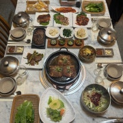백두한정식(소갈비) 메뉴 사진(네이버)