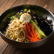 산막 비빔 쫄면 메뉴 사진(네이버)