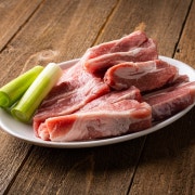 고소 등심덧살(150g) 메뉴 사진(네이버)