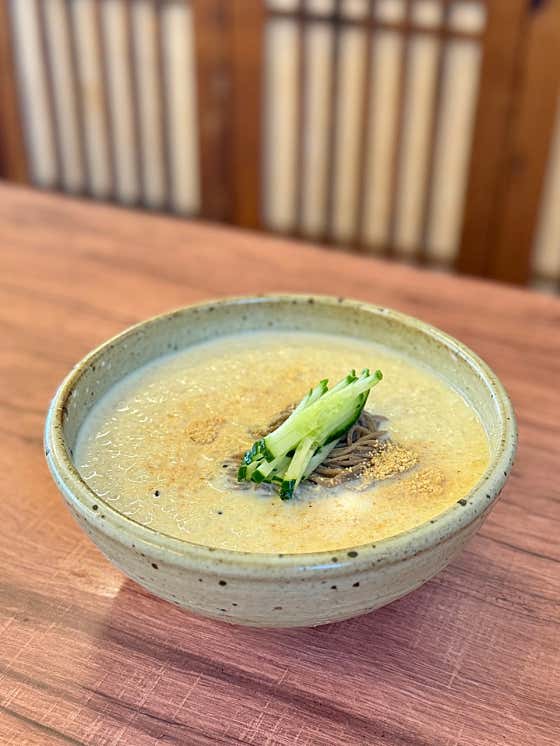 메밀콩국수 메뉴 사진(네이버)