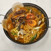해물라면 메뉴 사진(네이버)