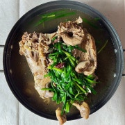 능이한방닭백숙 메뉴 사진(네이버)