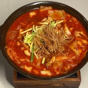 애호박 고기전골 메뉴 사진(네이버)