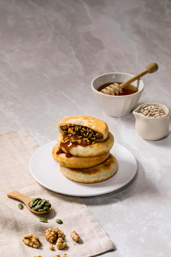 남이섬찹쌀씨앗호떡 메뉴 사진(네이버)