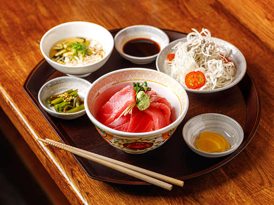 마구로동 (참치덮밥) 메뉴 사진(네이버)