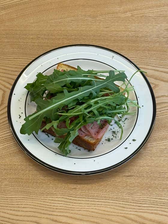 햄-치즈 토스트 HamCheese 메뉴 사진(네이버)