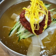 물밀면 메뉴 사진(네이버)