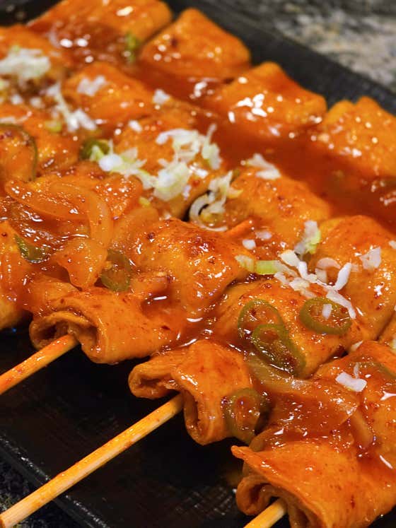 매콤어묵꼬치 메뉴 사진(네이버)