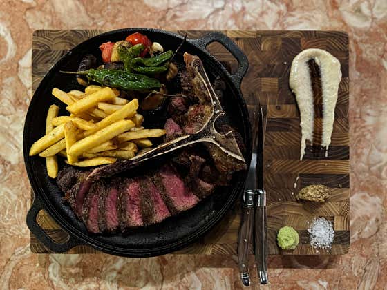 엘본•티본•포터 스테이크 6~700g 메뉴 사진(네이버)