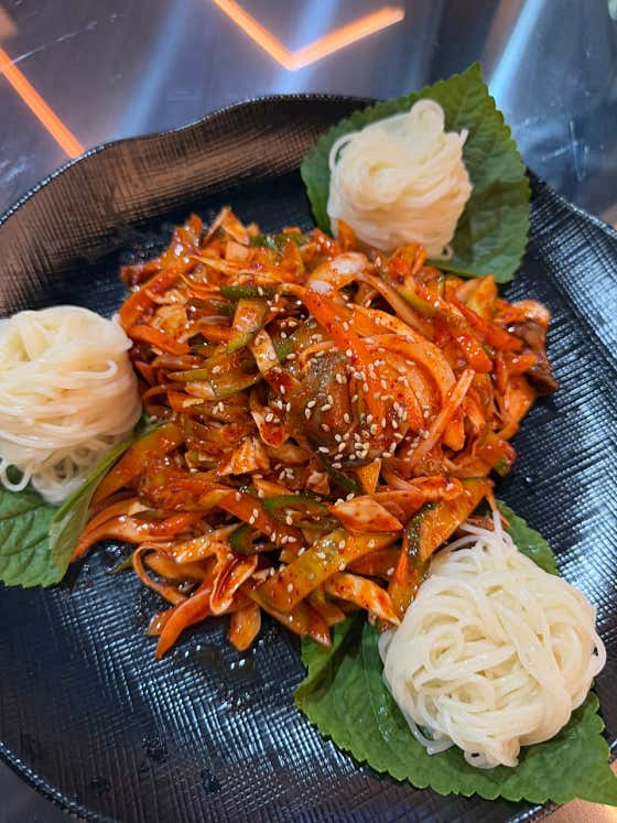 골뱅이 무침 메뉴 사진(네이버)