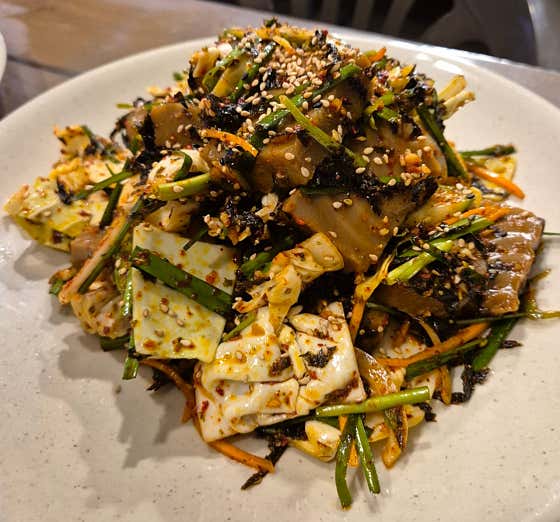 도토리묵 메뉴 사진(네이버)