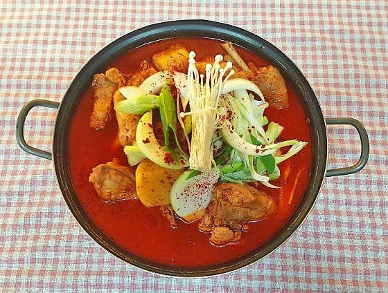 토종닭볶음탕 메뉴 사진(네이버)