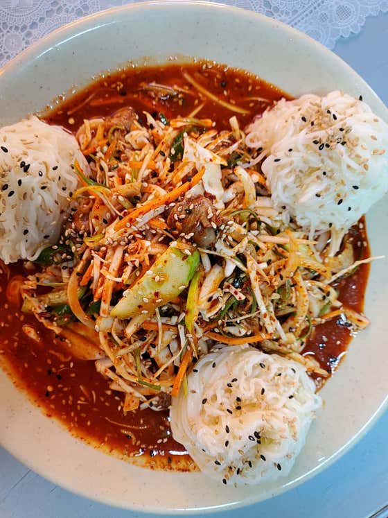 골뱅이무침 메뉴 사진(네이버)