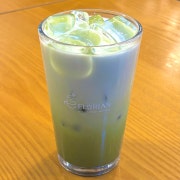 그린티라떼(I/H) 메뉴 사진(네이버)