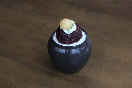 항아리 팥빙수(2인) 메뉴 사진(네이버)
