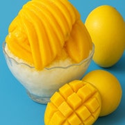 생망고눈꽃빙수(여름시즌한정) 메뉴 사진(네이버)
