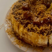 솔티카라멜 치즈케이크 메뉴 사진(네이버)