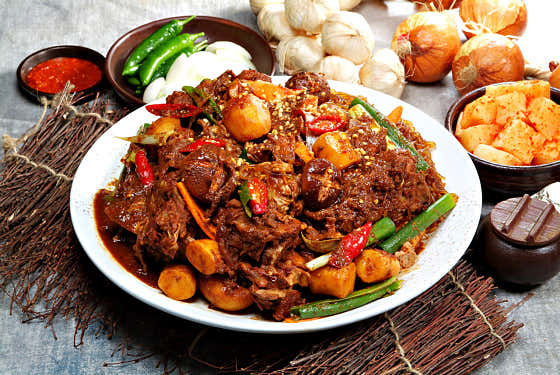 뼈찜 메뉴 사진(네이버)