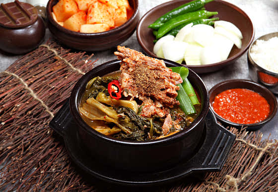 뼈해장국 메뉴 사진(네이버)