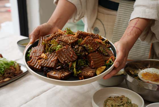 도토리묵 메뉴 사진(네이버)