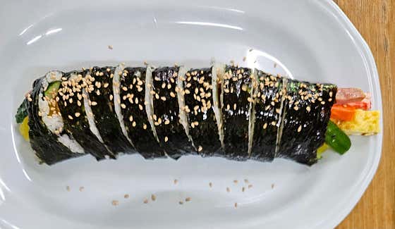 김밥(2줄) 메뉴 사진(네이버)